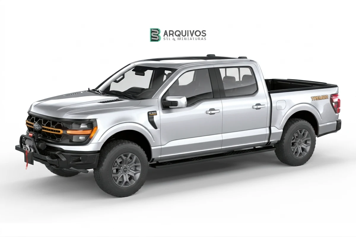 Modelo 3D STL - Ford F-150 Tremor 2024